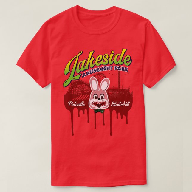 Camiseta Lakeside Amusement Park (Frente do Design)