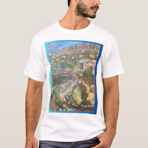 Camiseta Lakeside Cabins Cena T-Shirt