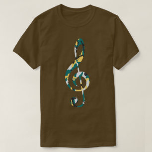 Camiseta Lakeside Camo Patterno Clef
