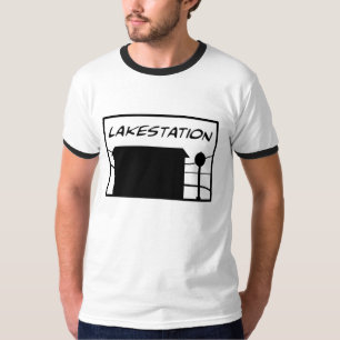 Camiseta Lakestation - T da campainha do logotipo