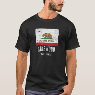 Camiseta Lakewood - California Cali City Souvenir - Ca Flag