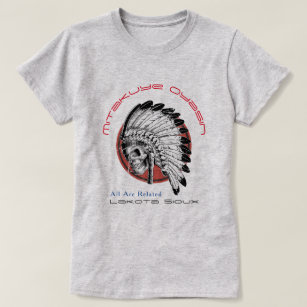 Camiseta Lakota Sioux Chefe T-Shirt