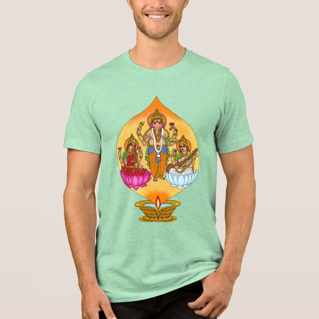 Camiseta Lakshmi Ganesh (Frente)