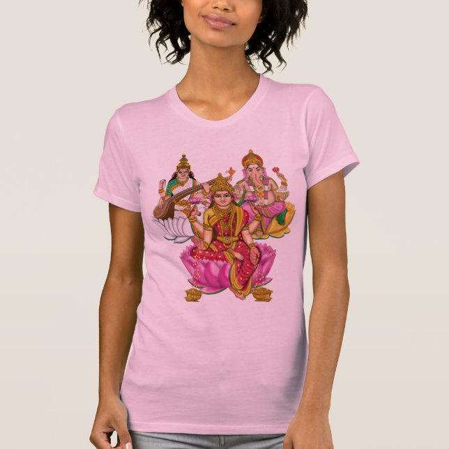 Camiseta Lakshmi Ganesha (Frente)
