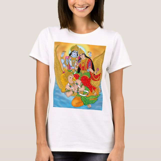 Camiseta Lakshmi Narayan T-Shirt – Divine Casual Wear (Frente)