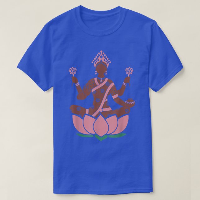 Camiseta Lakshmi Sri THindu Hinduism Gods tee (Frente do Design)