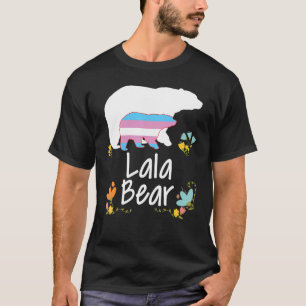 Camiseta Lala Lgbt Bear Transgender Rainbow Lgbt Gay Lesbia