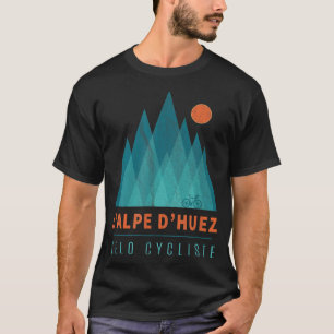 Camiseta L'Alpe D'Huez Velo Cycliste Gift para Ciclistas Cy