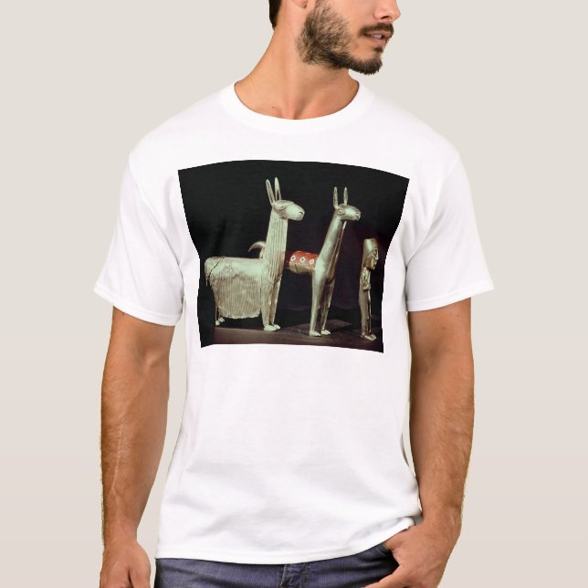 Camiseta Lama, alpaca e mulher (Frente)