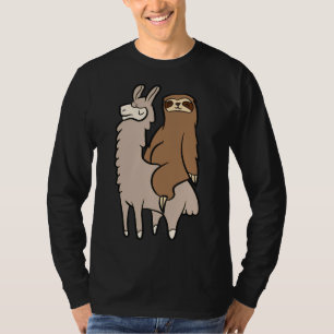 Camiseta Lama Bonita A Andar Em Llama Ama Llama E Lúteras
