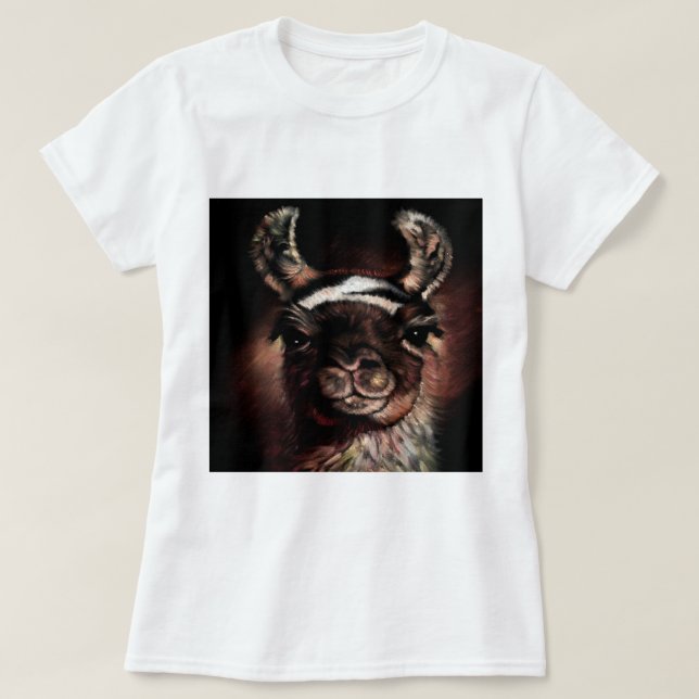 Camiseta Lama Cusco Peru (Frente do Design)