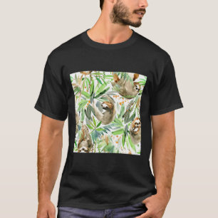 Camiseta Lama da Selva em Verde