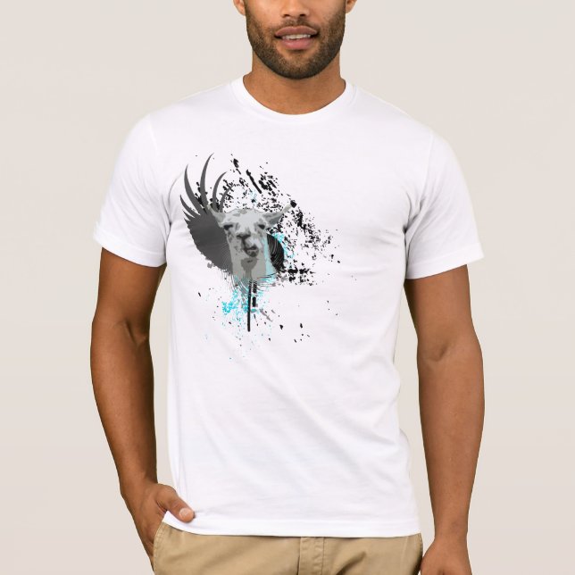 Camiseta lama de alta fidelidade. (Frente)
