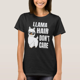 Camiseta Lama de Cabelo de Alpaca Llama Não Me Imp