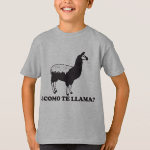 Camiseta Lama de Como Te