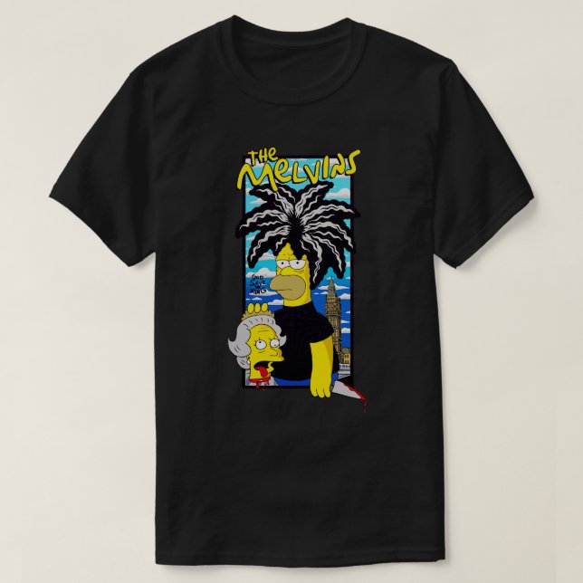 Camiseta Lama de metal TSerguimento (Frente do Design)