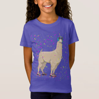 Camiseta Lama do disco do rolo