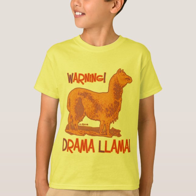Camiseta Lama do drama (Frente)