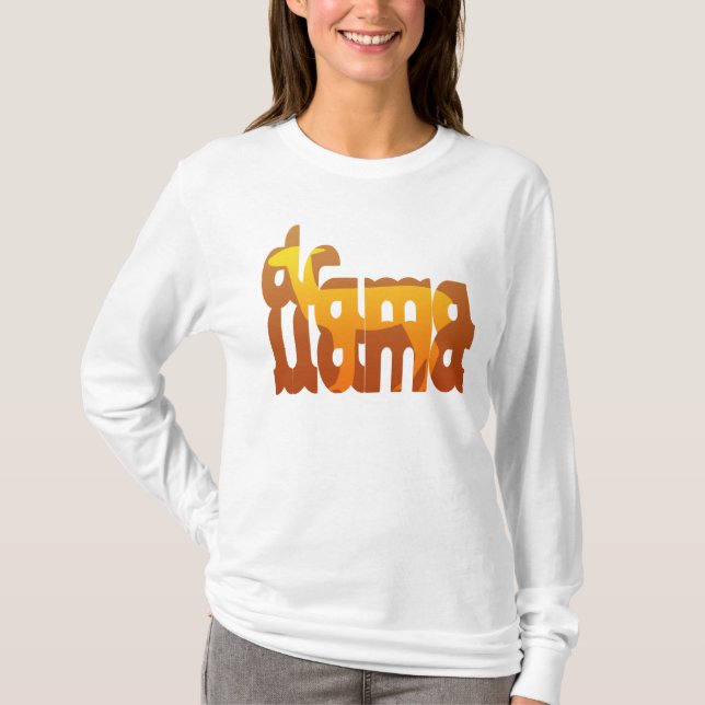Camiseta Lama do drama (Frente)