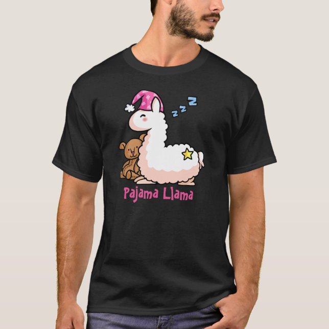 Camiseta Lama do pijama (Frente)
