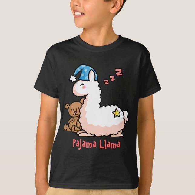 Camiseta Lama do pijama (Frente)