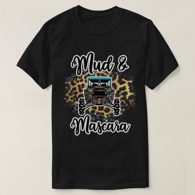 Camiseta Lama e Rider Leopard Lâmpada UTV Desligado (Frente do Design)