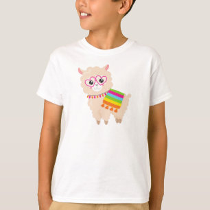 Camiseta Lama mexicano, Cute Llama, Cute Alpaca, Óculos