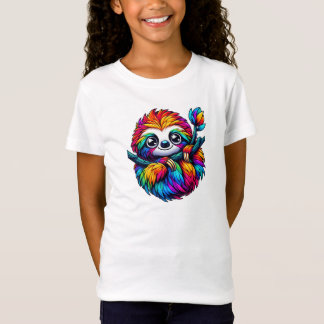 Camiseta Lama Refrigerada no Rainbow Vibes