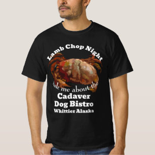 Camiseta Lamb Chop Night Cadaver Dog Bistro Whittier Alaska