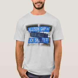 Camiseta Lamba o frigideira, o vale pobre & o Allison Gap