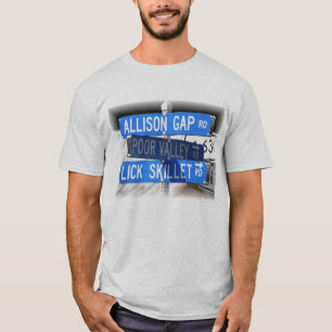 Camiseta Lamba o frigideira, o vale pobre & o Allison Gap