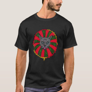 Camiseta Lambe-lo Psicodélico  Gato Gromit