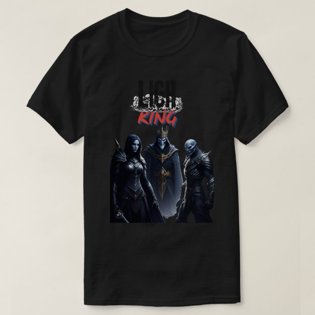 Camiseta lamber rei (Frente do Design)