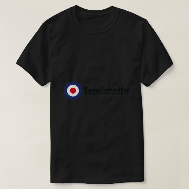 Camiseta Lambretta Logo with Roundel Classic T-Shirt (Frente do Design)