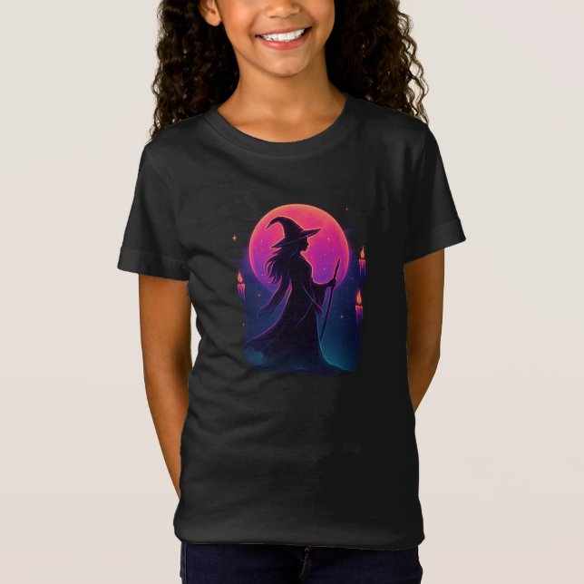 Camiseta Lamento da Bruxa Neon (Frente)