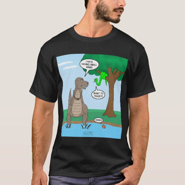 Camiseta Lamento do T-Rex (Frente)