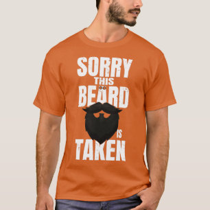Camiseta Lamento que esta barba tenha tirado o presente do 
