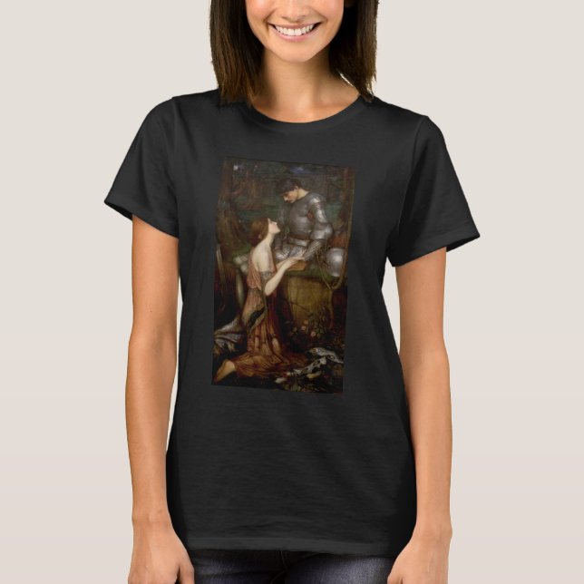Camiseta Lamia e o Soldado por John William Waterhouse (Frente)