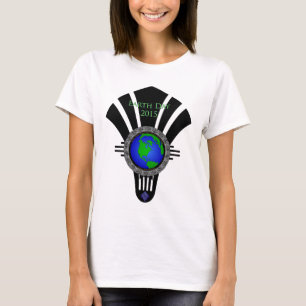Camiseta Lâmina do ventilador do Dia da Terra 2015