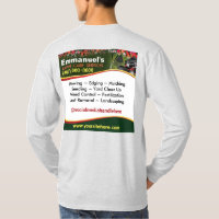 Lâmina Paisaging Grass Cutting T-Shirt