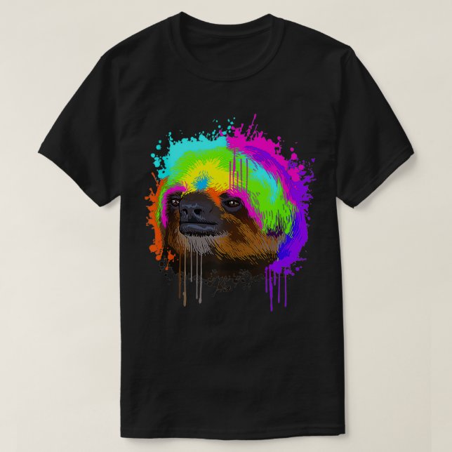Camiseta Lâminas De Lama De Arte Lixeira De Presente (Frente do Design)