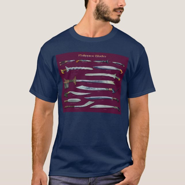 Camiseta Lâminas filipinos (Frente)