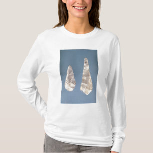 Camiseta Lâminas frente e verso, mais baixo período de