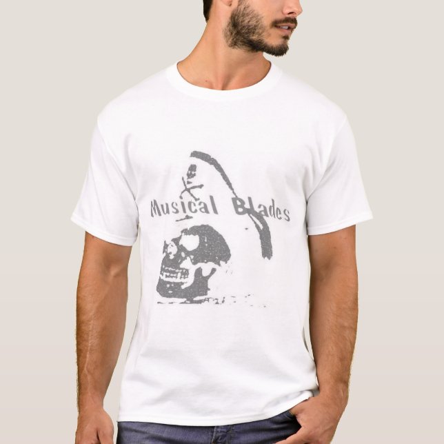 Camiseta Lâminas musicais (Frente)