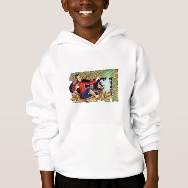 Camiseta-lâmpada de Aladdin (Frente)