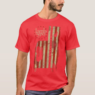 Camiseta Lâmpada de Deus Pura Lâmina de Metal Americana Lon