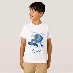 Camiseta Lâmpada de Lâmina Feliz da Liga Júnior - Ilustraçã