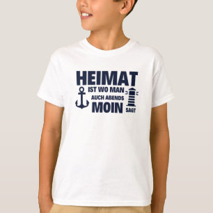 Camiseta Lâmpada de Moim Residencial Seagull Mar do Norte