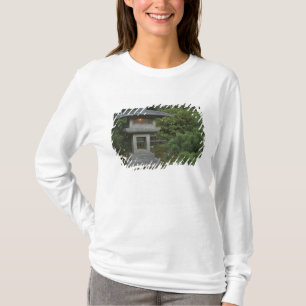 Camiseta Lâmpada de pedra iluminada no Jardim Japonês