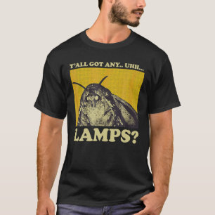 Camiseta Lâmpada de traça de mama Y todas têm alguma lâmpad